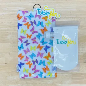 Insulated Milk Bag Suitable for Reusable Pouches - Butterflies on White