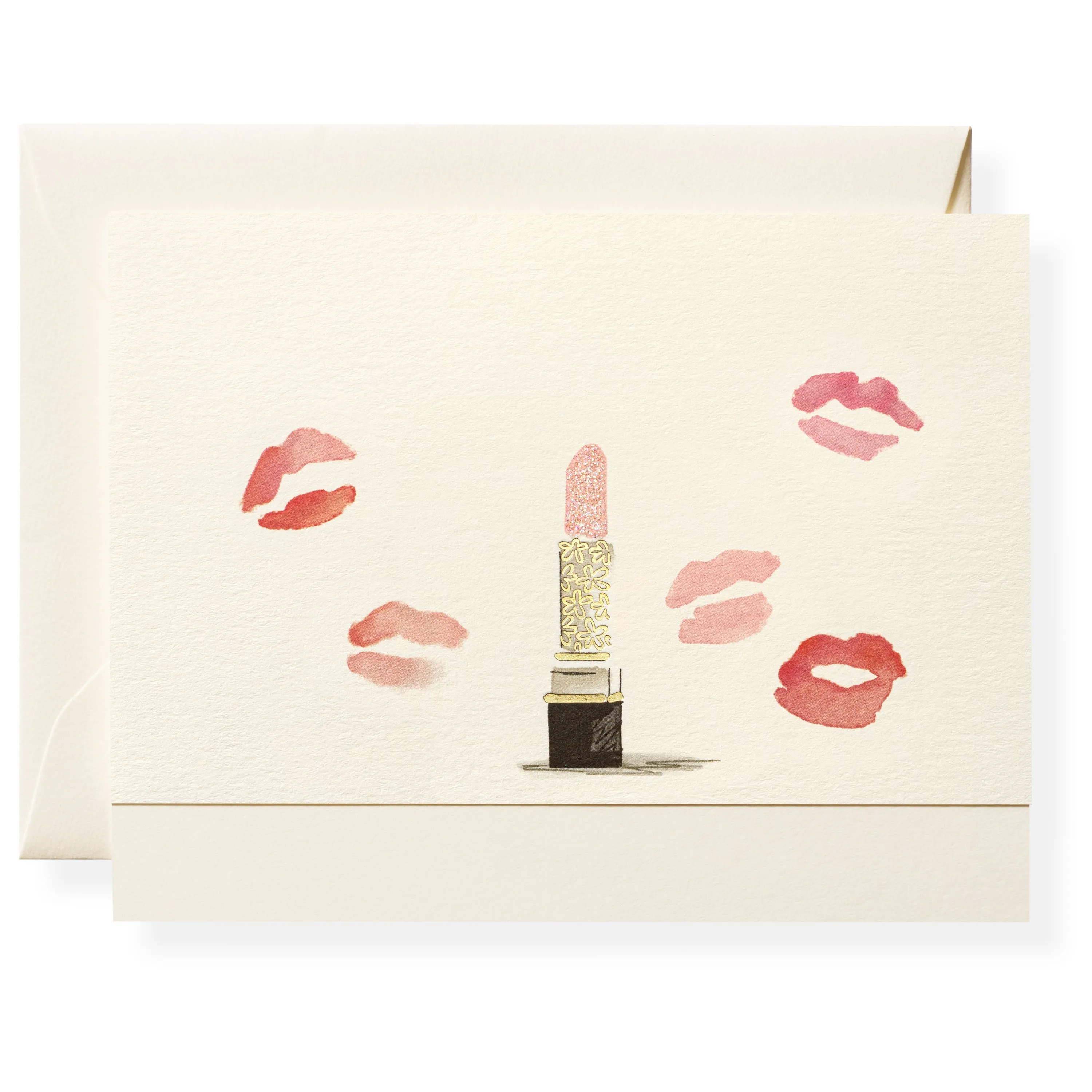 Lipstick Individual Note Card