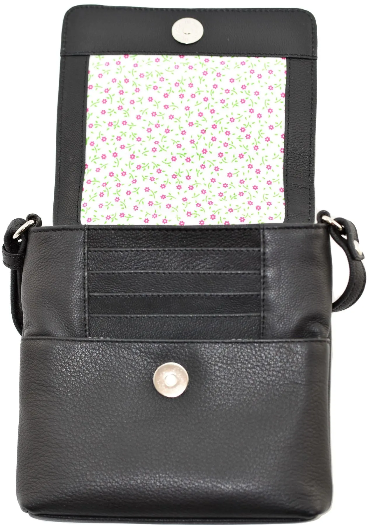 Mala Leather Midnight Collection Small Leather Shoulder/Cross Body Bag 7257_35