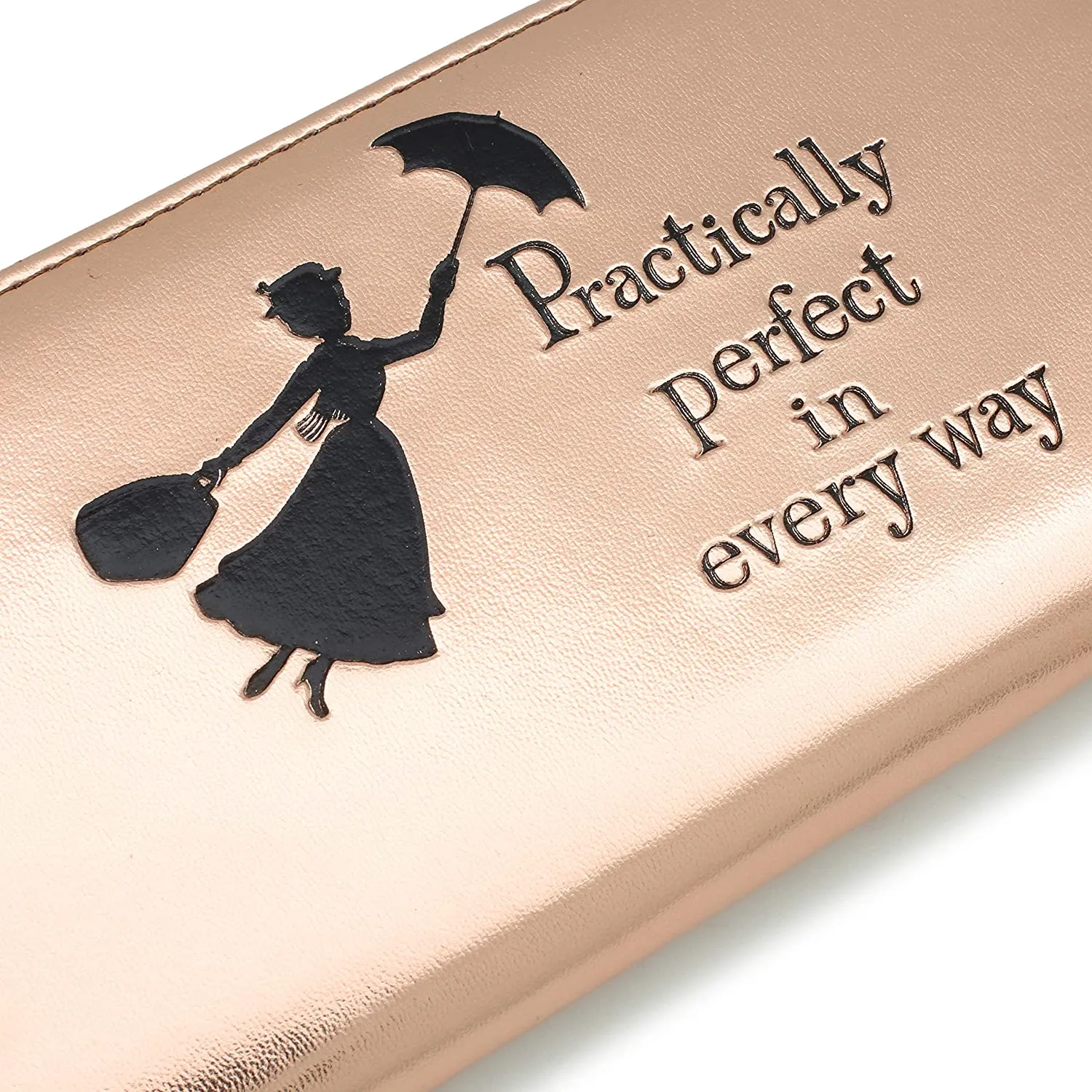 Mary Poppins Gifts Women Purses Ladies Wallet Rose Gold Disney Merchandise