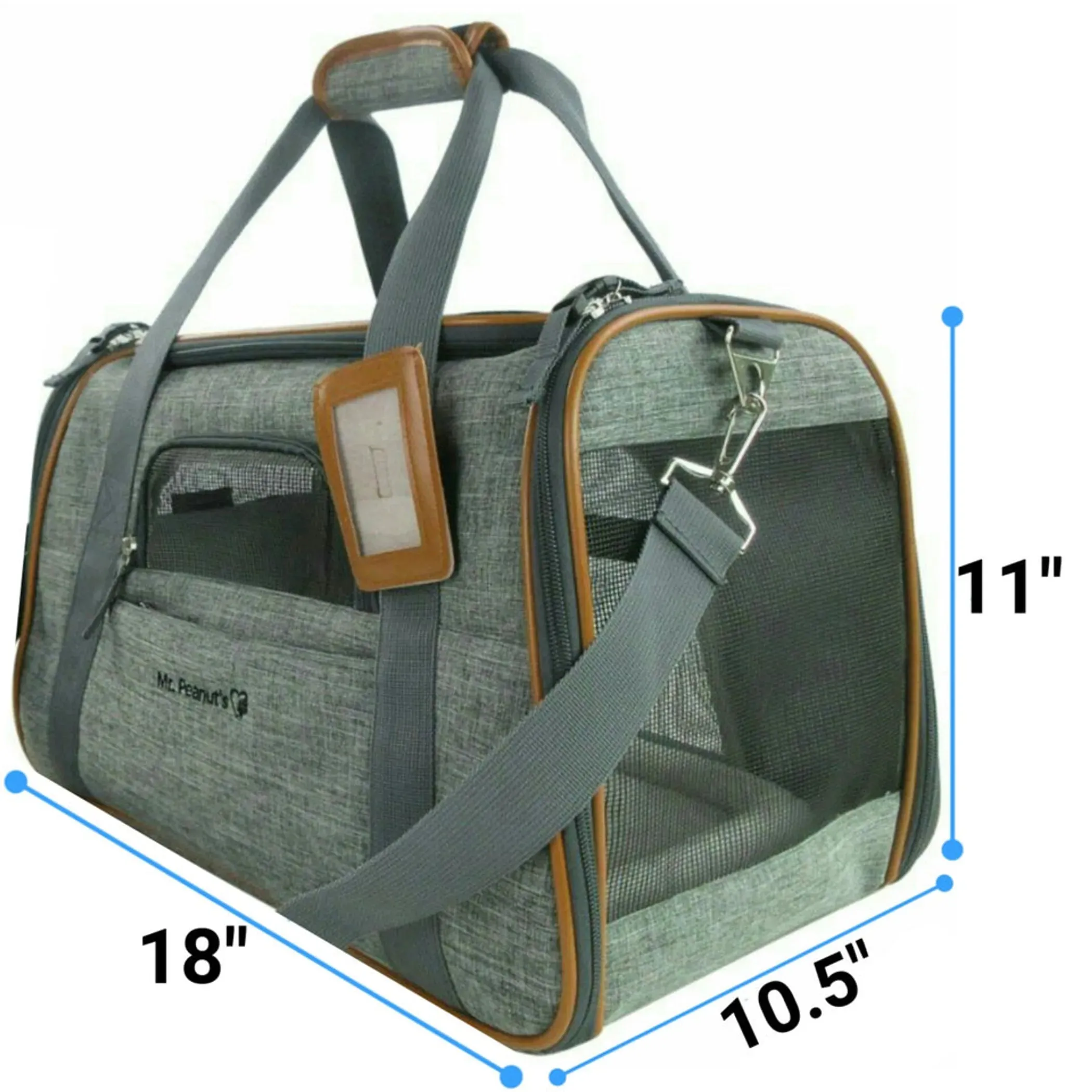 Mr. Peanut's Platinum Series Pet Carrier