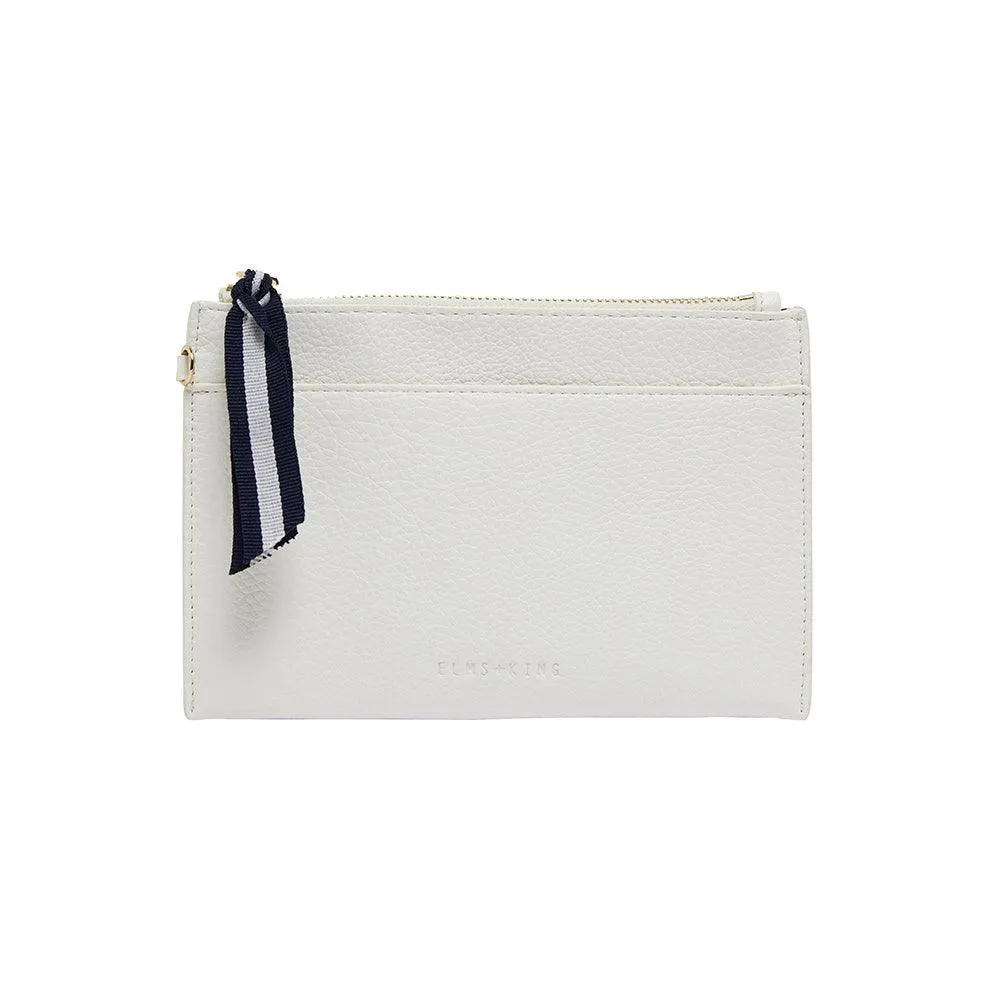 New York Coin Purse | White