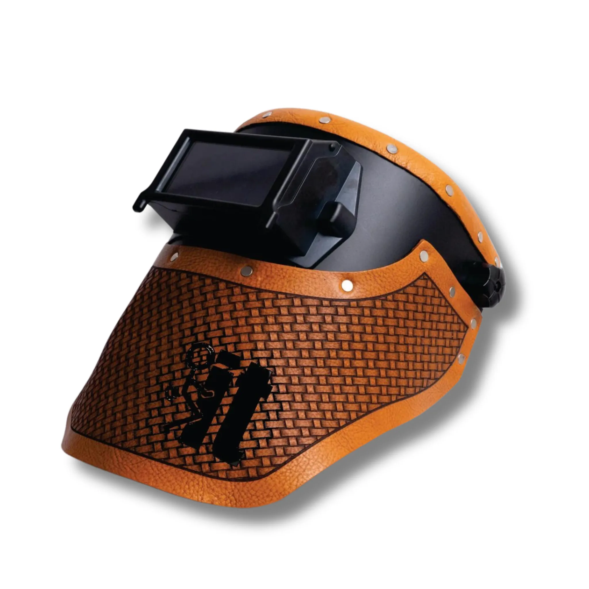 Outlaw Leather - Welding Hood - F*** it Tan