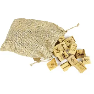 Palo Santo Rune Stone Set