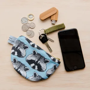 Raccoon print purse