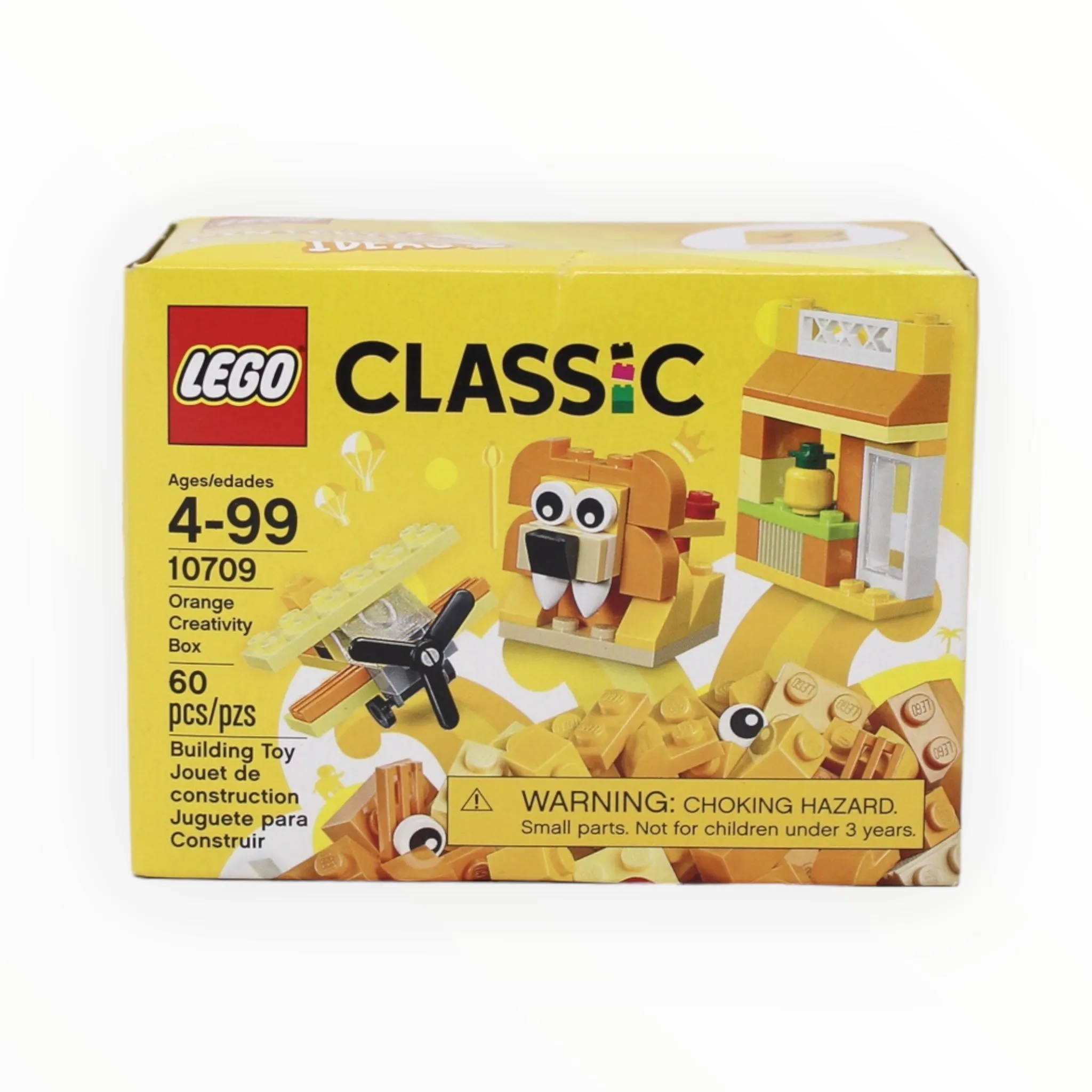 Retired Set 10709 Classic Orange Creativity Box