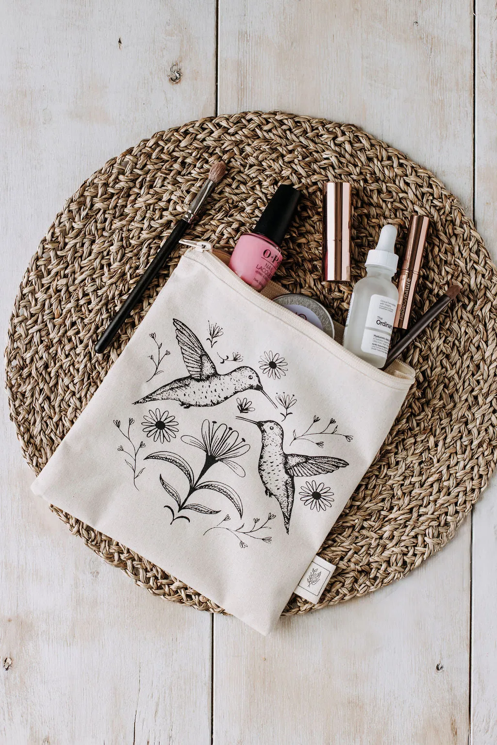 Reusable Snack bag Hummingbirds