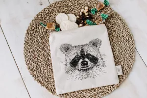 Reusable Snack bag Raccoon