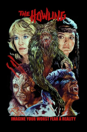 Rick Melton - The Howling - Classic Horror - Art Print