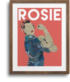 'ROSIE' the Riveter Art Print