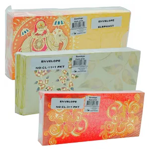 Shagun Fancy Envelopes (Pack of 25)