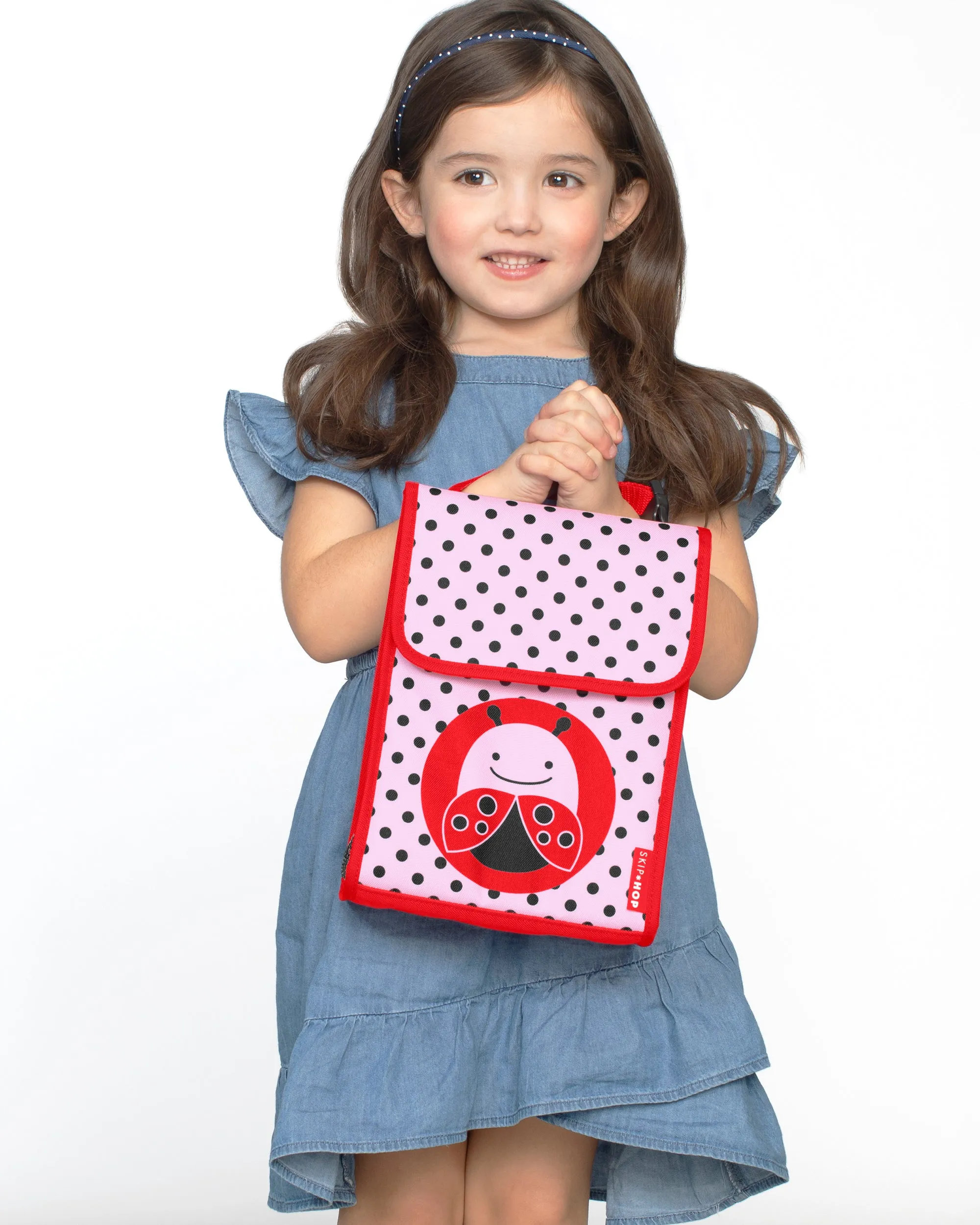 Skip Hop Zoo Lunch Bag - Livie Ladybug