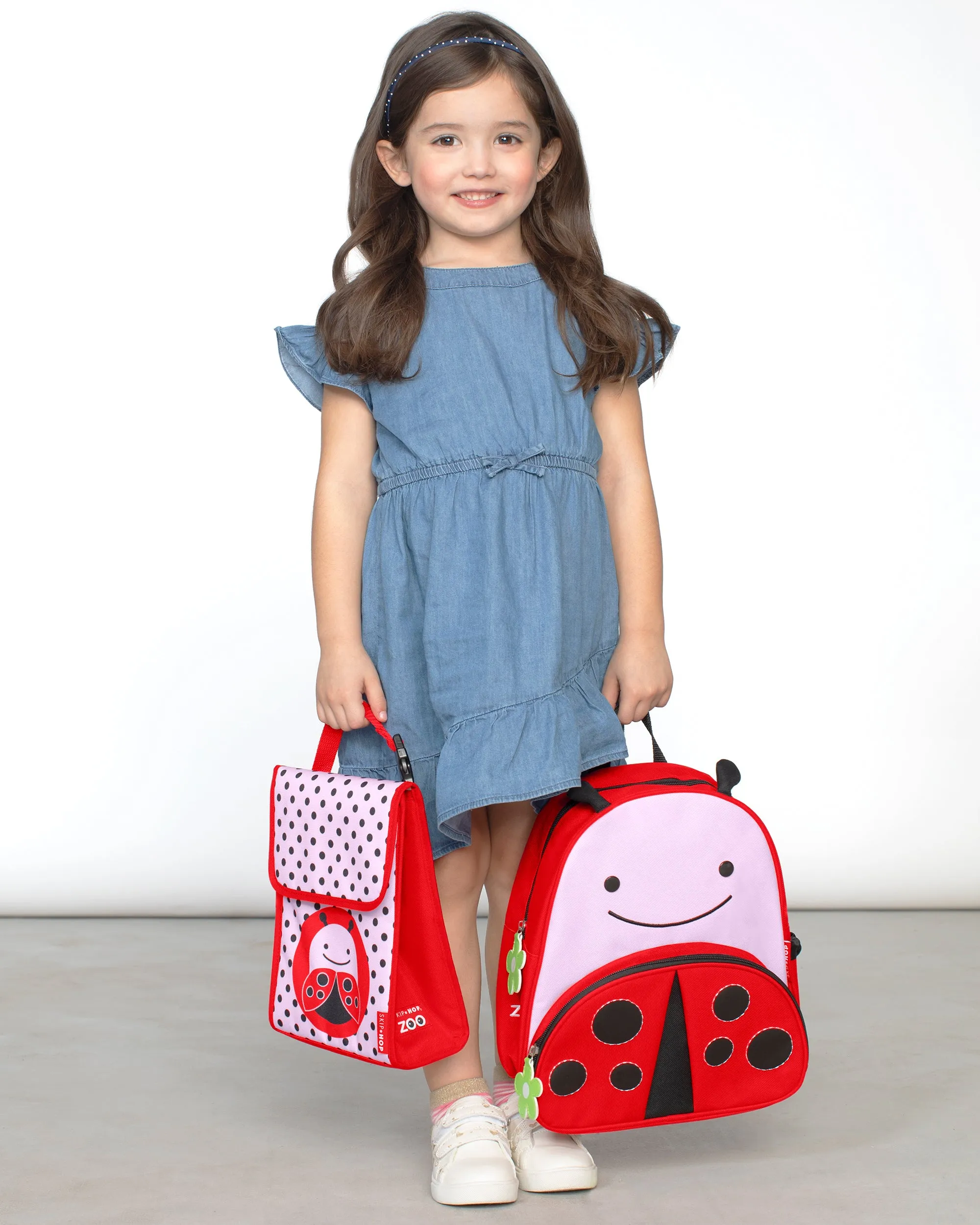 Skip Hop Zoo Lunch Bag - Livie Ladybug