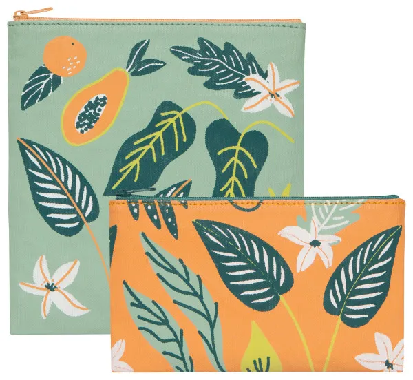 Snack Bags Paradise Foliage Set/2