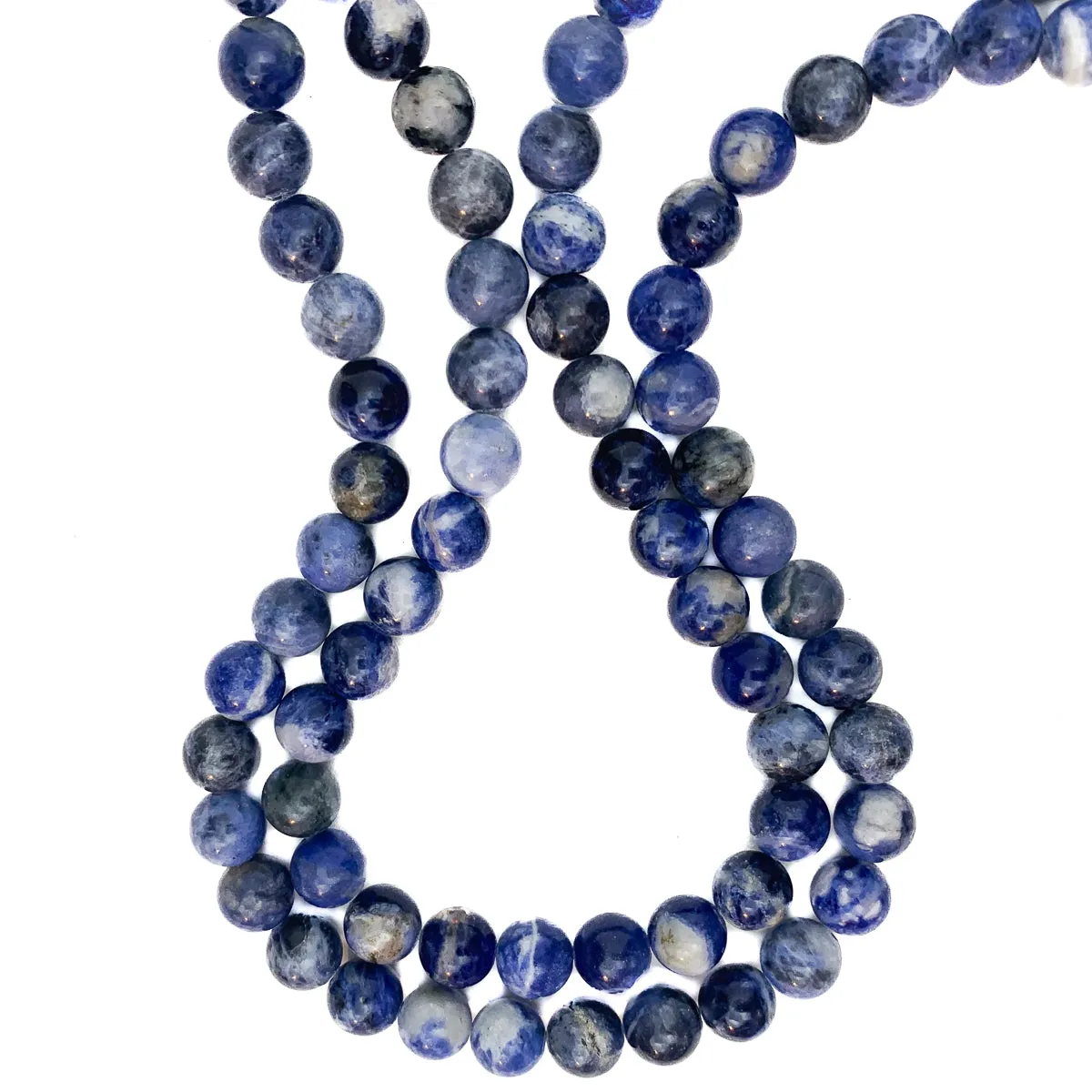 Sodalite 8mm Smooth Rounds Bead Strand