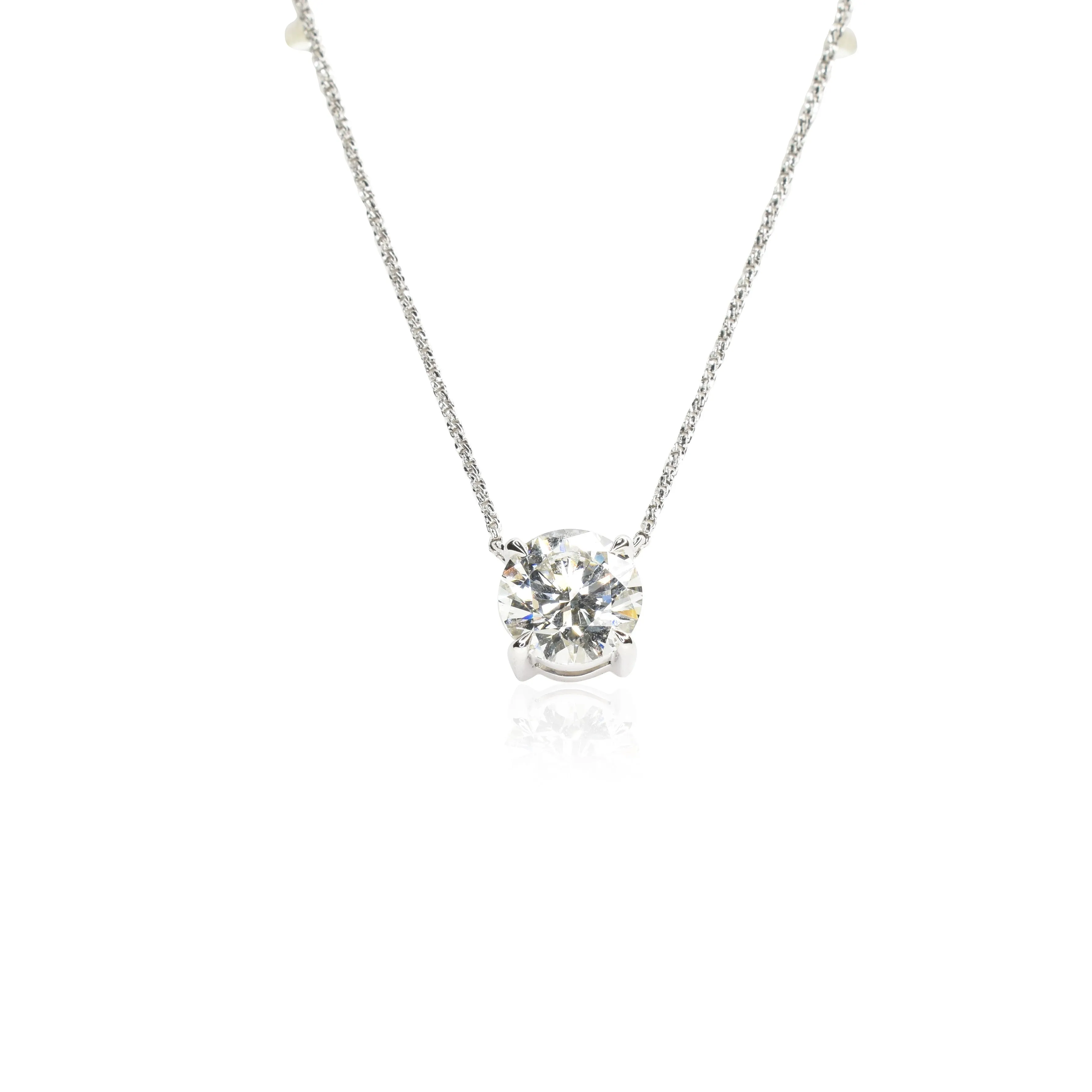 Solitaire Diamond Necklace