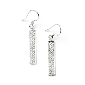 Southern Gates® Rhodium Plated Balcony Earrings