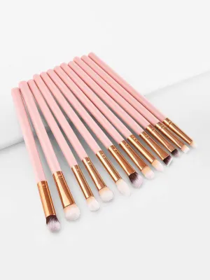 Straight Eye Brush 12pcs