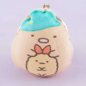 Sumikko Gurashi Mini Clasp Coin Purse - Tonkatsu & Ebifurai no Shippo