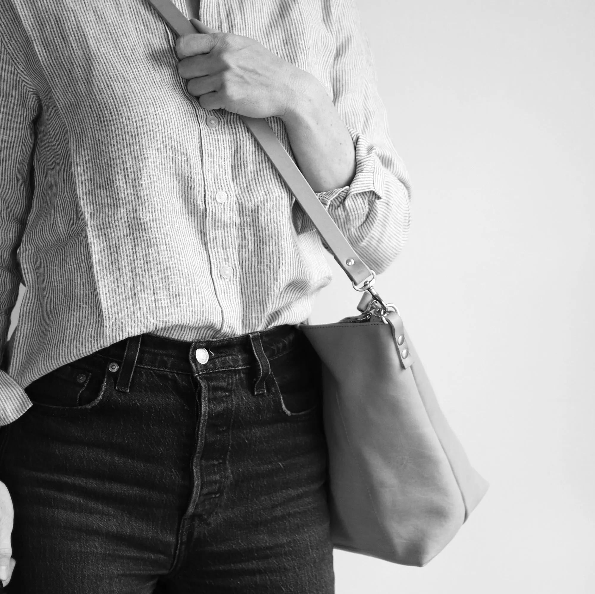 SUMMER SECONDS SALE - Large Slouchy Hobo Crossbody - Tan No. 1