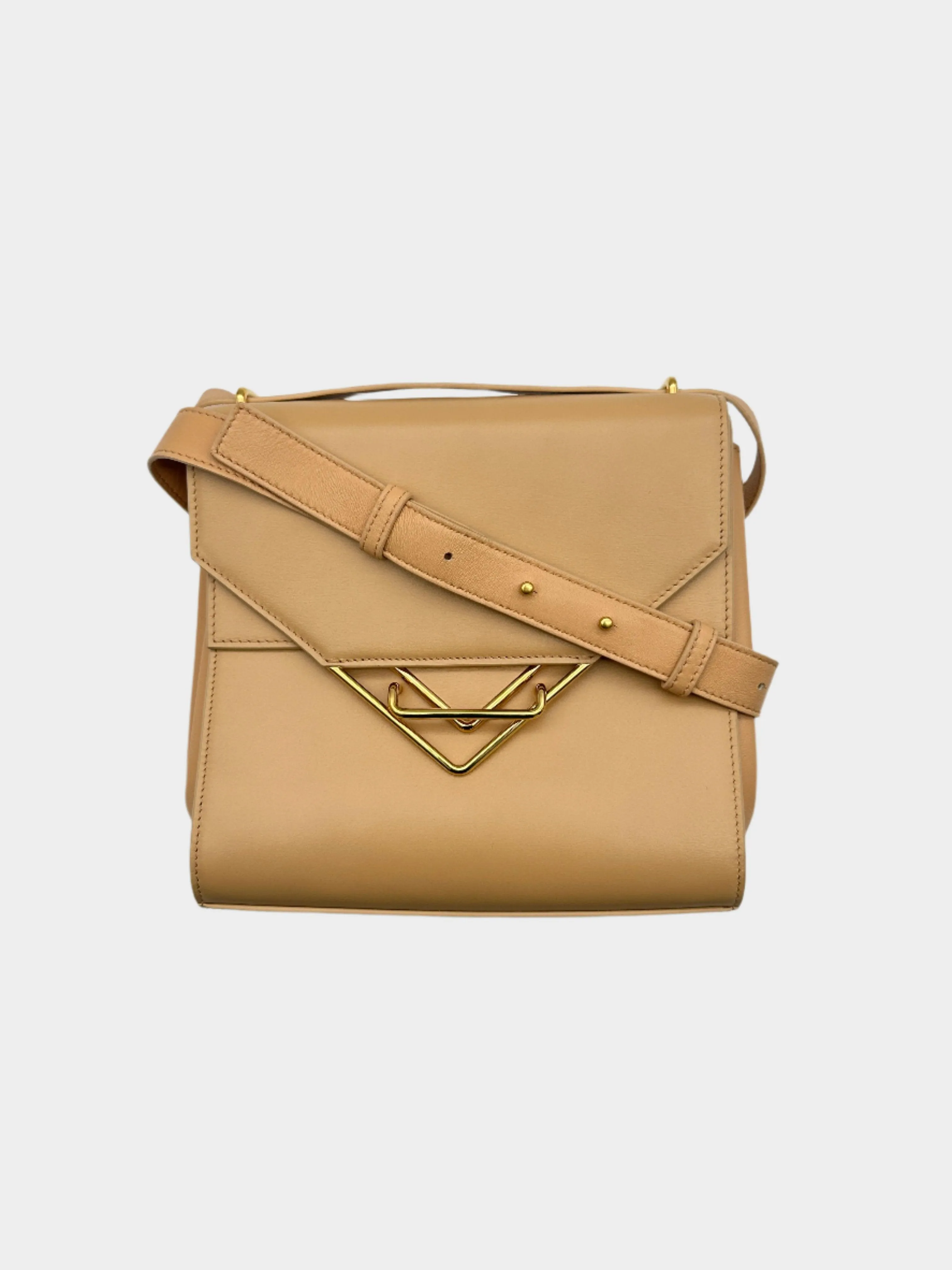 'The Clip' Leather Bag