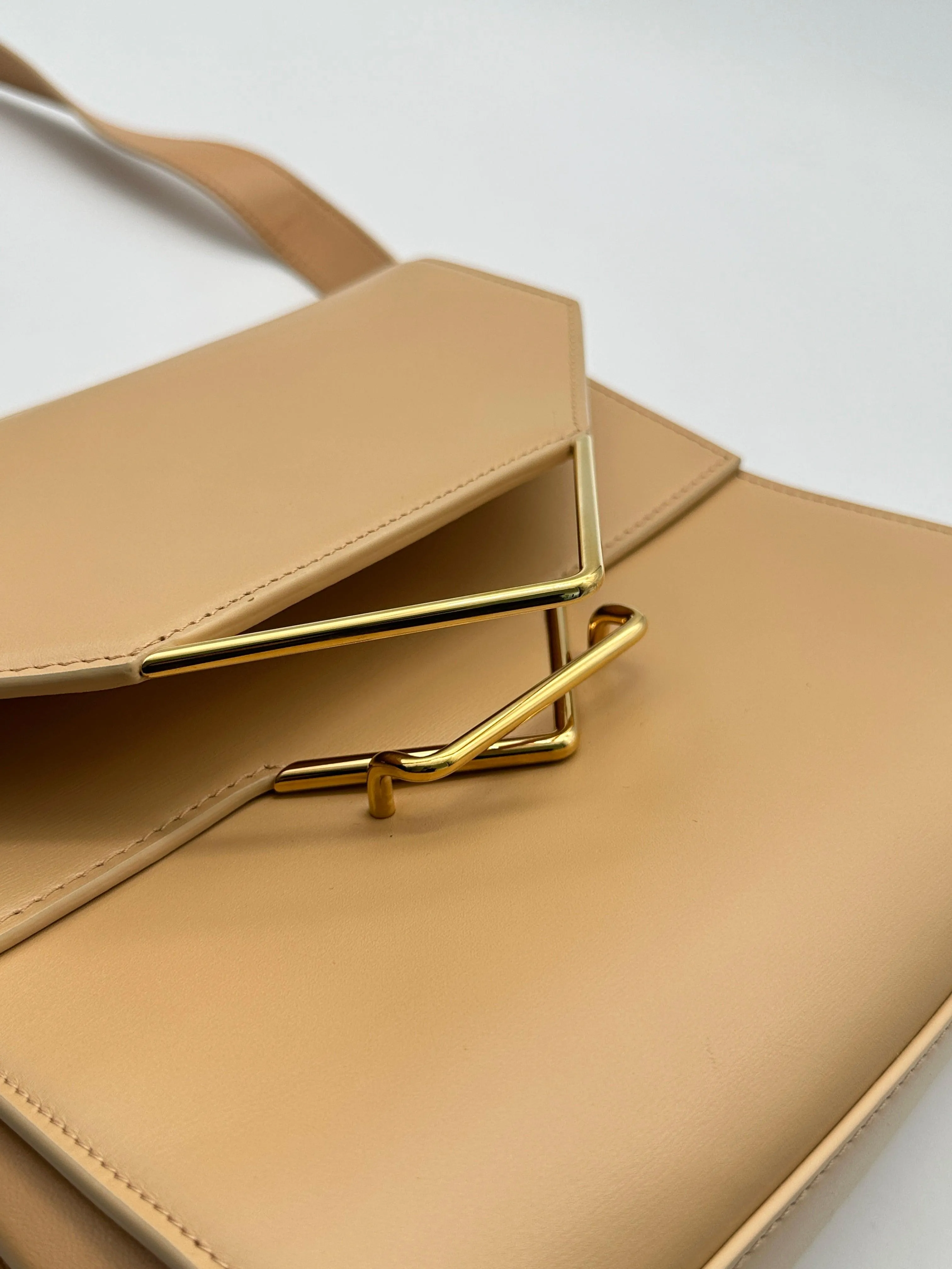 'The Clip' Leather Bag