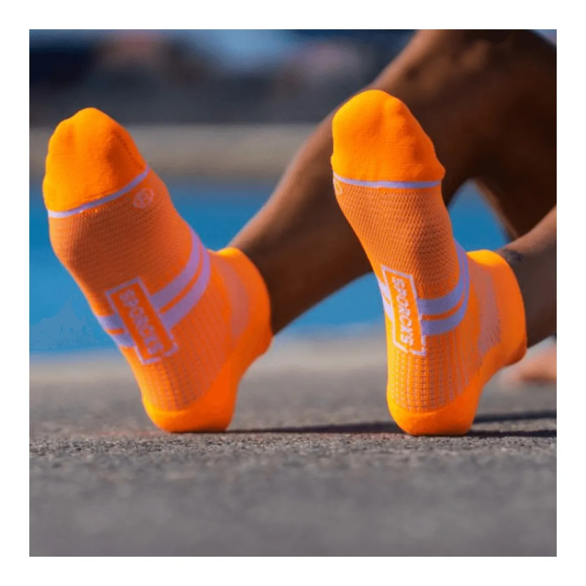 Tobillero Sporcks Noosa Orange Sock