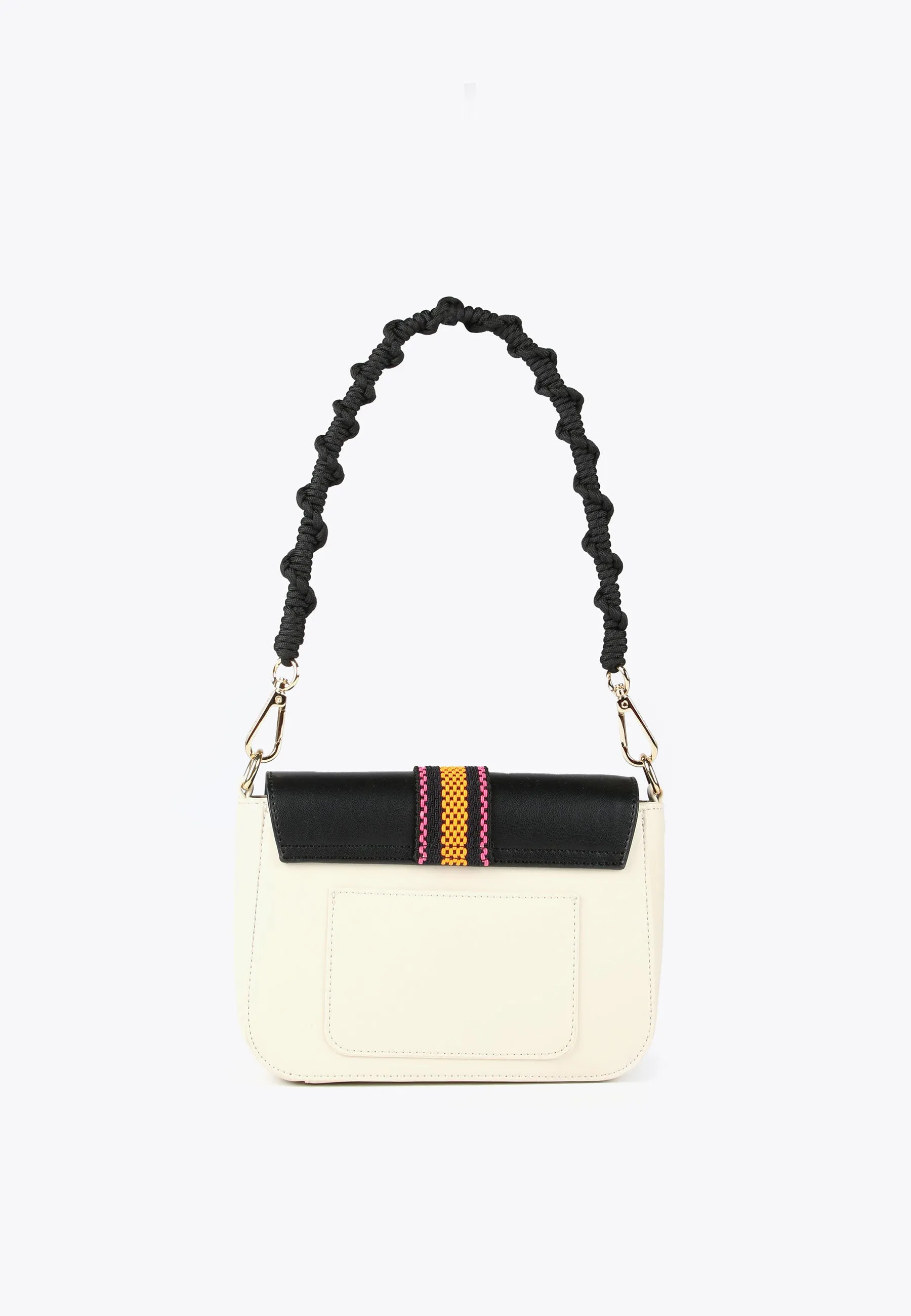 Two-tone crossbody bag