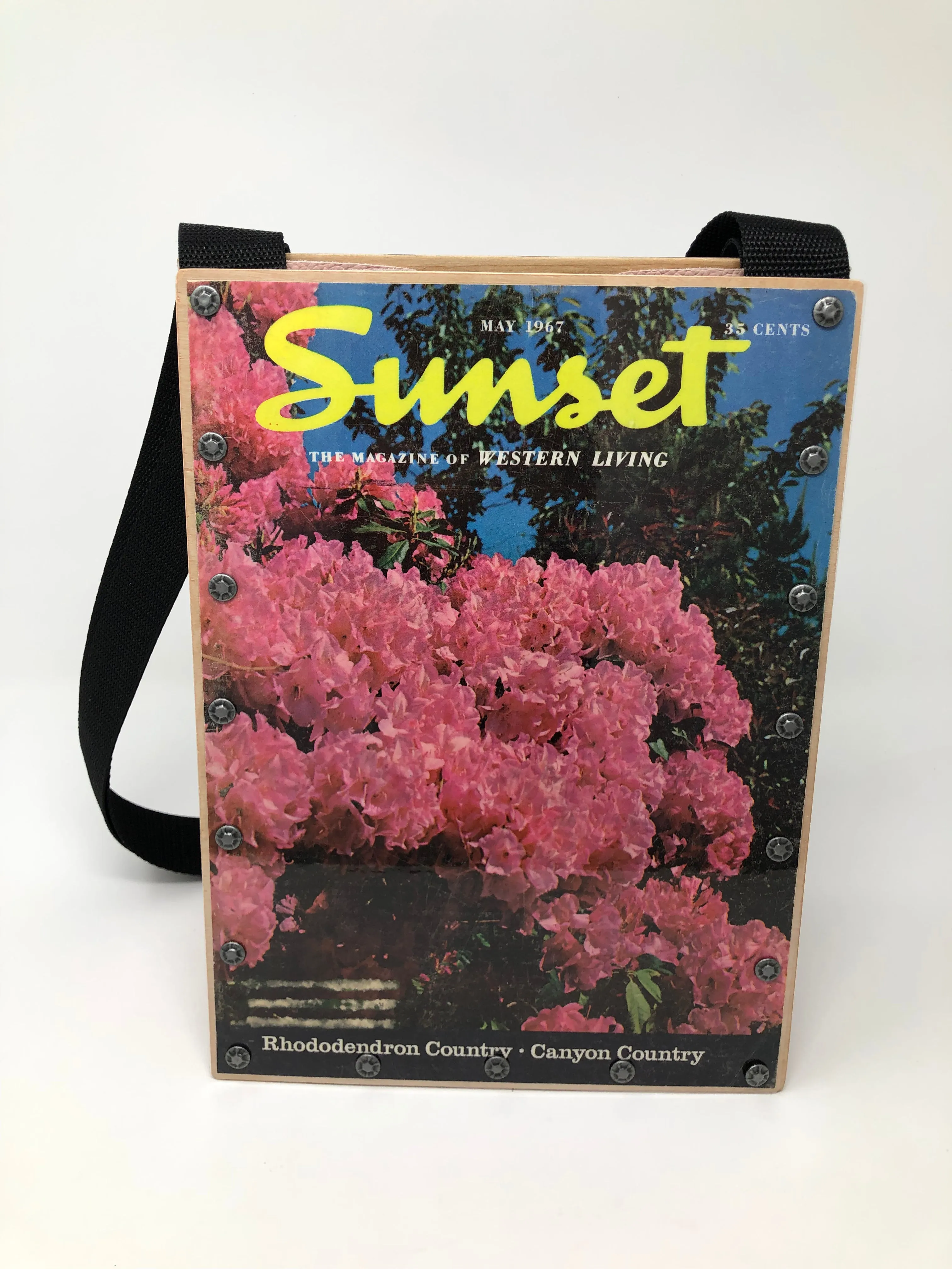 Vintage Graphics Magazine Purse - Sunset May 1967