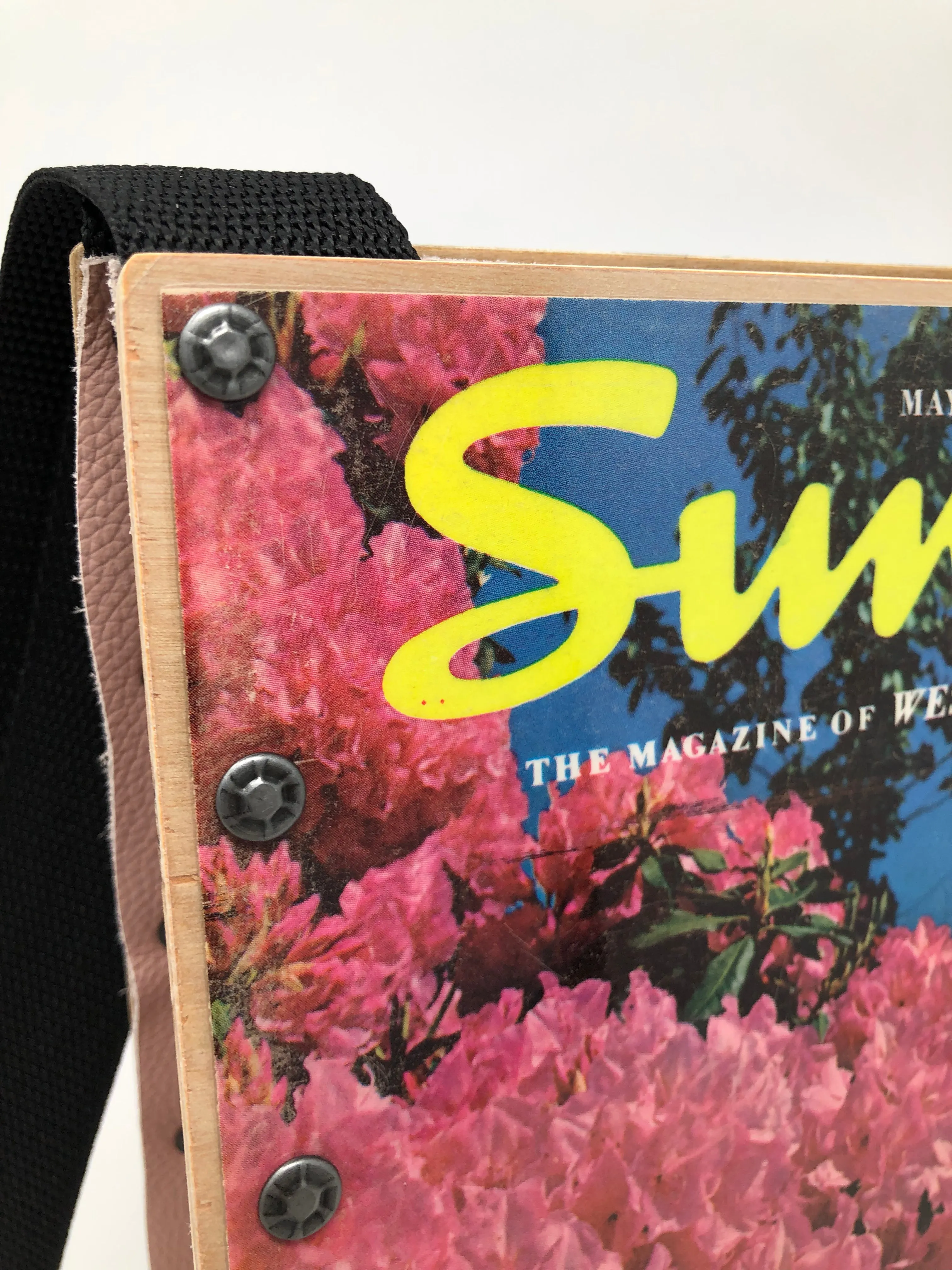 Vintage Graphics Magazine Purse - Sunset May 1967