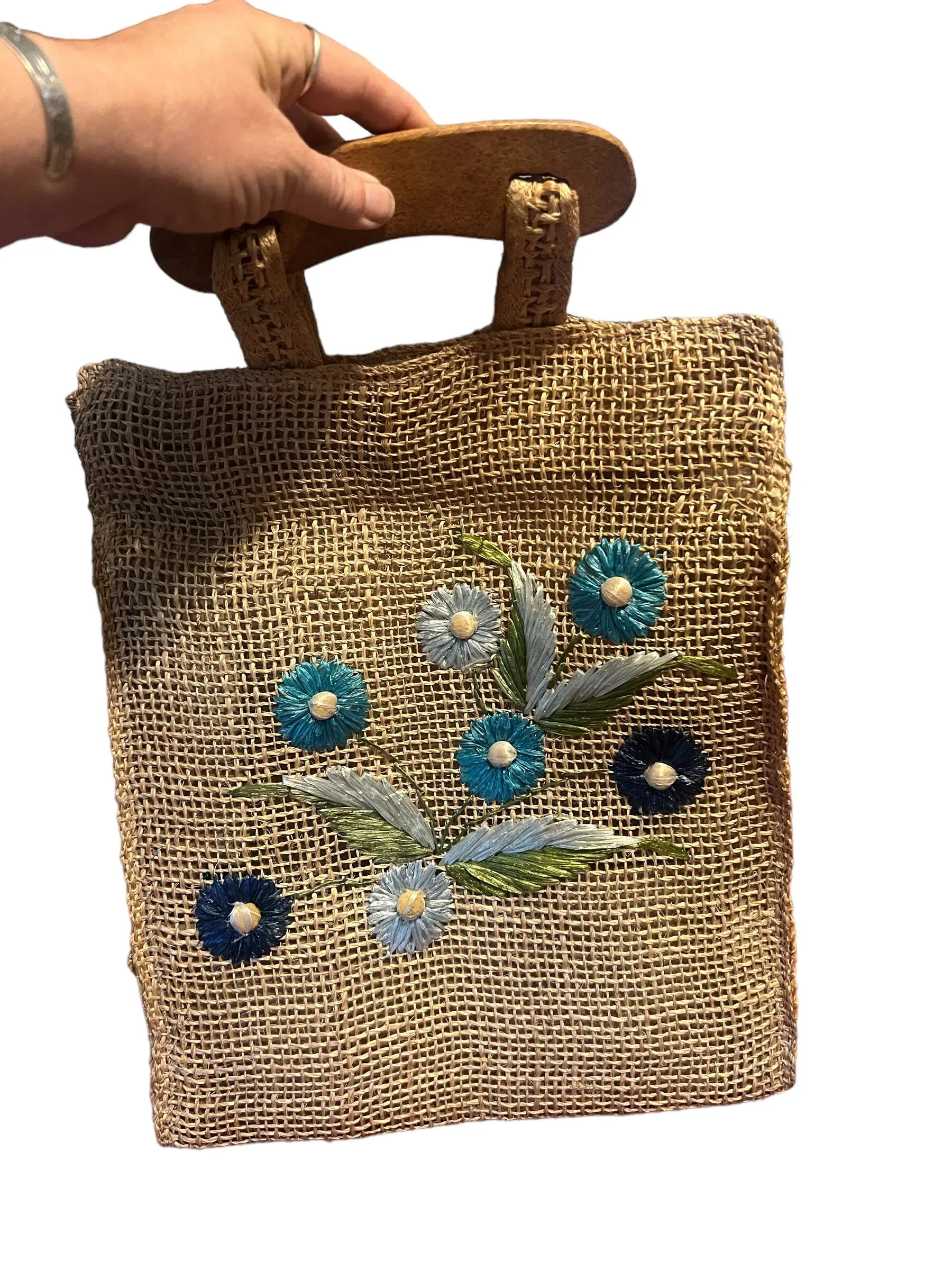 Vintage woven flower purse bag Philippines