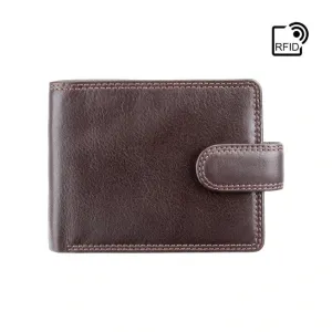 Visconti Strand Cash & Coin Wallet - Chocolate