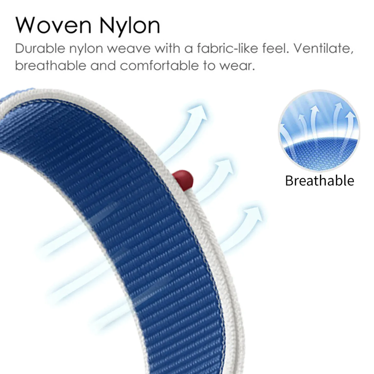 Woven Nylon Straps For Apple Watch-38/40/41mm-Italy