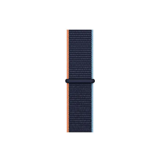 Woven Nylon Straps For Apple Watch-42/44/45/49mm New 2020 Edition(Deep Navy)