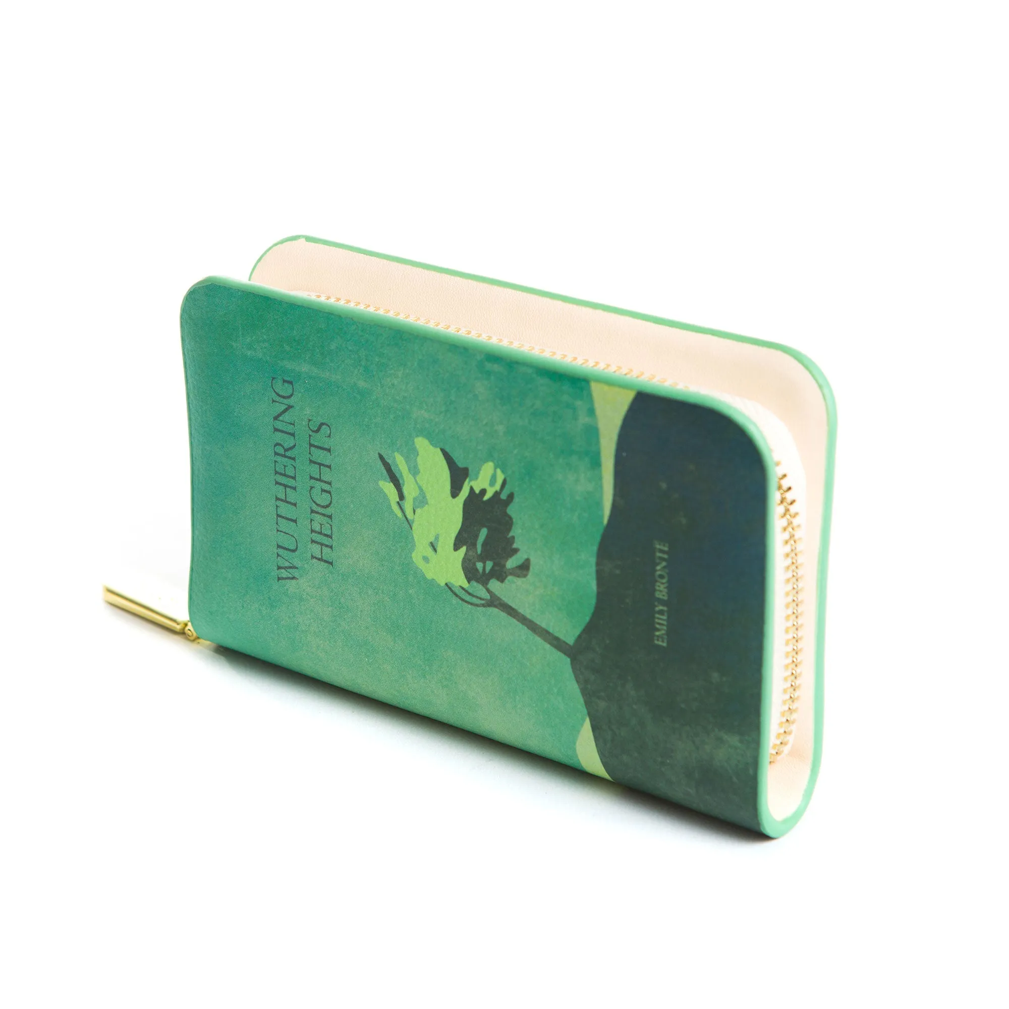 Wuthering Heights Book Zip Around Purse