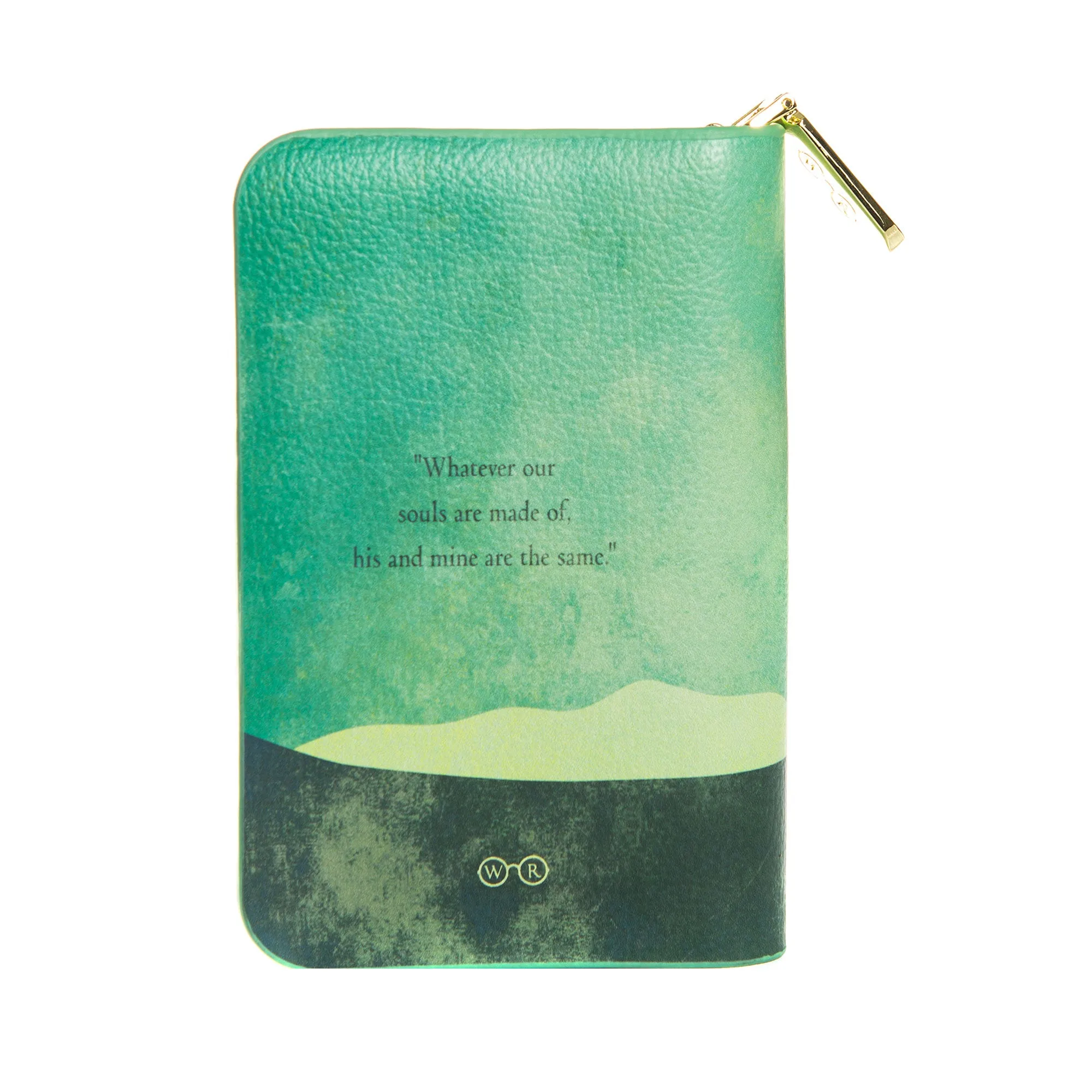 Wuthering Heights Book Zip Around Purse