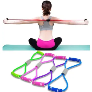 Yoga Fitness Resistance Bands for Sports Exercise [MAX DURABILITY]